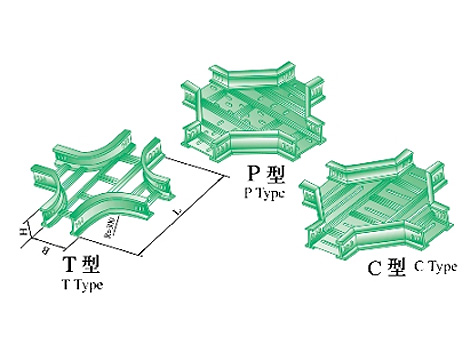 XQJ-TJ-T、P、C-04型大跨距水平四通橋架